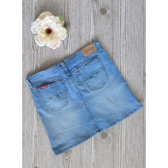 Mudd Denim Mini Skirt - Picture 3 of 4